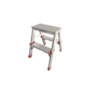 ESCALERA DE ALUMINIO DE 2 PELDAÑOS