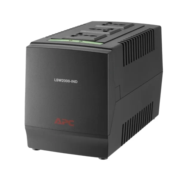 APC Line-R 2000VA Automatic Voltage Regulator, 3 Universal Outlets ...