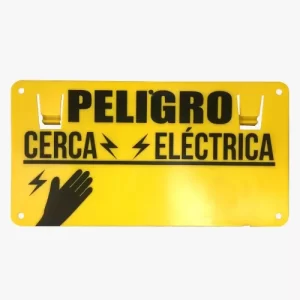 CARTEL DE ADVERTENCIA 25X13