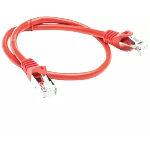 PATCH CORD CAT6* 0.5 METROS* COLOR ROJO*