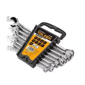 SET DE 8 LLAVES COMBINADAS INDUSTRIAL