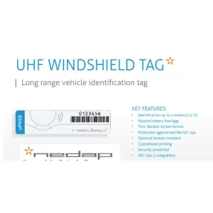 Tag Rompible UHF para Parabrisas (Precio por unidad) - Etiqueta Parabrisas tipo UHF