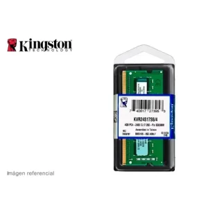Memoria RAM Kingston de 4GB DDR4 2400 (KVR24S17S6/4-TW)