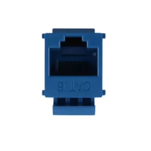 Jack RJ-45 Cat6 MAX Plano Azul