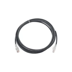 Patch Cord UTP Multifilar RJ-45 Cat6 3mts Negro