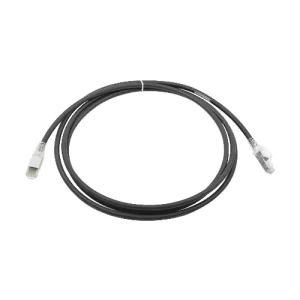 Patch Cord S/FTP RJ-45, 4 Pares, Cat.6A, LSOH Z-MAX 2.1m. Negro