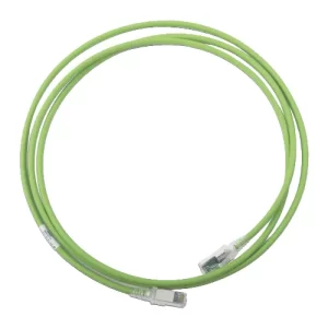 Patch Cord S/FTP RJ-45, 4 Pares, Cat.6A, LSOH Z-MAX 2.1m. Verde