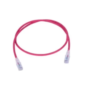 Patch Cord S/FTP RJ-45, 4 Pares, Cat.6A, LSOH Z-MAX 3.0m. Rojo