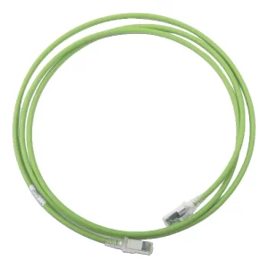 Patch Cord S/FTP RJ-45, 4 Pares, Cat.6A, LSOH Z-MAX 3.0m. Verde