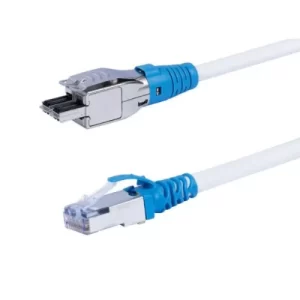 Patch Cord  TERA 4 pares a RJ-45 Cat 6A F/UTP LSZH 3mts Blan