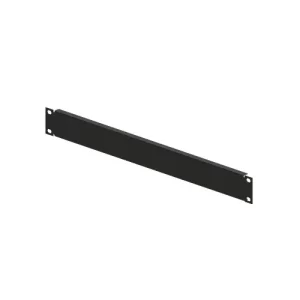 Panel Ciego 19" 1 RU Negro