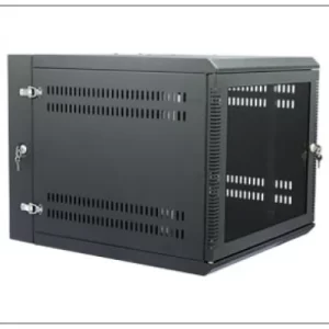 Gabinete de Pared 14-RU 684 x 525 x 590mm (Abatible, Puerta c/Vidrio de Seguridad )
