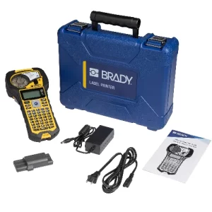 Kit incluye: M210, maletín, etiqueta, batería y cargador de batería.