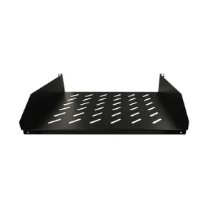 Bandeja voladiza 1.5mm para gabinetes de 800mm de profundidad, 351.30 mm.,  color negro, 2RU, 19"