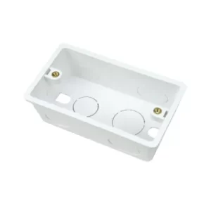 CAJA DE MONTAJE UNIVERSAL PARA EMPOTRAR, COLOR BLANCO