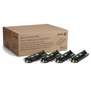 KIT DE UNIDAD DE IMAGEN ORIGINAL PARA IMPRESORA XEROX PHASER 6600, WORKCENTRE 6655, 6605, VERSALINK C400, C405VDN DE 60.000 PAGINAS (INCLUYE 4 COLORES K-C-M-Y)