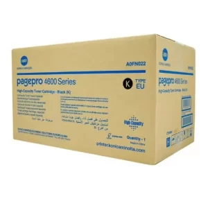 TONER NEGRO ORIGINAL DE ALTA CAPACIDAD PARA IMPRESORAS KONICA MINOLTA 4600 DE 18.000 PAGINAS