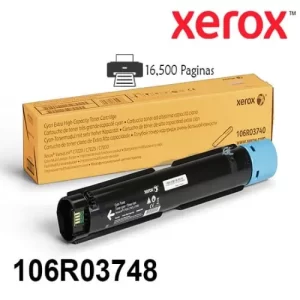 TONER CYAN ORIGINAL DE ALTA CAPACIDAD PARA IMPRESORA XEROX VERSALINK C7020, 7025, 7030 DE 16.500 PAGINAS