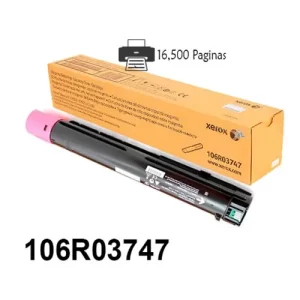 TONER MAGENTA ORIGINAL DE ALTA CAPACIDAD PARA IMPRESORA XEROX VERSALINK C7020, 7025, 7030 DE 16.500 PAGINAS