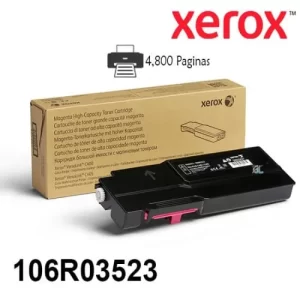 TONER MAGENTA ORIGINAL DE ALTA CAPACIDAD PARA IMPRESORAS XEROX VERSALINK C400 / C405 DE 4.800 PAGINAS