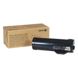 TONER NEGRO ORIGINAL DE ALTA CAPACIDAD PARA IMPRESORAS XEROX WORKCENTRE 3655 DE 25.900 PAGINAS