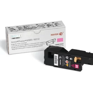 TONER MAGENTA ORIGINAL PARA IMPRESORAS XEROX PHASER 6000 / 6010 WORKCENTRE 6015 DE 1.000 PAGINAS
