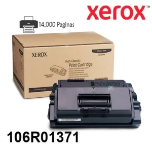 TONER NEGRO ORIGINAL PARA IMPRESORAS XEROX PHASER 3600 DE 14.000 PAGINAS