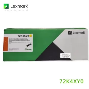 TONER YELLOW 724X ORIGINAL DE EXTRA ALTO RENDIMIENTO PARA IMPRESORAS LEXMARK CS820DE, CX820DE, CX825DE, CX860DE DE 22.000 PAGINAS