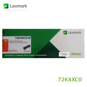 TONER CYAN 724X ORIGINAL DE EXTRA ALTO RENDIMIENTO PARA IMPRESORAS LEXMARK CS820DE, CX820DE, CX825DE, CX860DE DE 22.000 PAGINAS