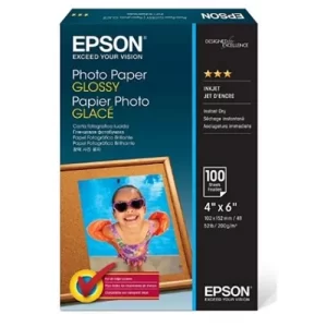 PAPEL EPSON  PHOTO GLOSSY 4x6 100 HOJAS