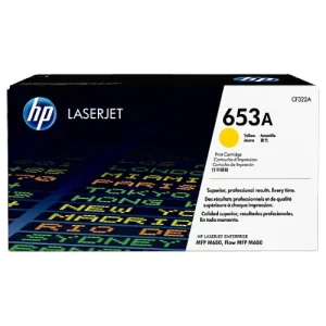 TONER YELLOW 653A ORIGINAL PARA IMPRESORA HP LASERJET ENTERPRISE MFP M680 / FLOW MFP M680 DE 16.500 PAGINAS