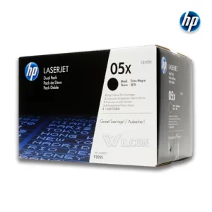 TONER NEGRO 05X ORIGINAL DUAL PACK DE ALTO RENDIMIENTO PARA IMPRESORA HP LASERJET P2055 DE 6.500 PAGINAS