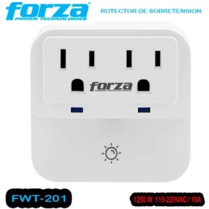 TOMA CORRIENTE CON PROTECTOR DE SOBRETENSION