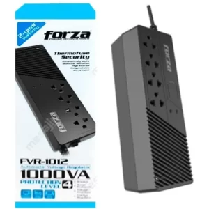 REGULADOR DE VOLTAJE 1000VA/500W, 4 TOMAS UNIVERSALES