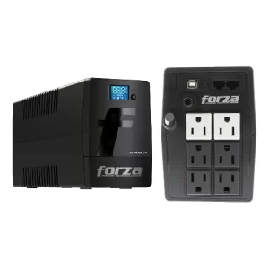 UPS INTERACTIVO DE 800VA/480W 6 TOMAS CON PANTALLA