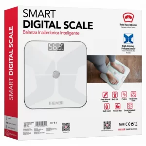 BALANZA DIGITAL FITNESS WIFI BLANCO