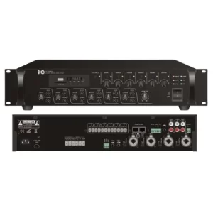 AMPLIFICADOR MEZCLADOR 6 ZONAS CON MP3
