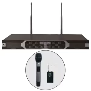 RECEPTOR MICROFONOS INALAMBRICOS UHF