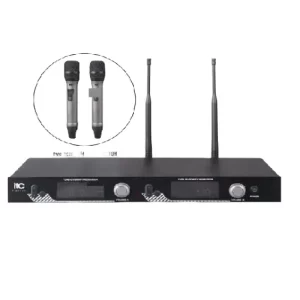 RECEPTOR Y MICROFONO INALAMBRICO  UHF