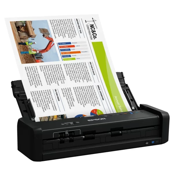SCANNER EPSON WORKFORCE ES-300W, DUPLEX, USB 3.0, WI-FI, 25PPM