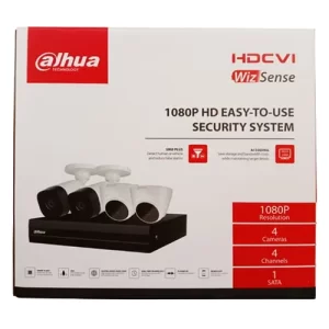 KIT 4 CAMARAS PLASTICAS 1080P *3.6MM