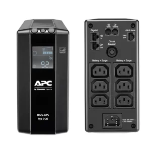Back UPS Pro BR 900VA, 6 Outlets, AVR, LCD Interface