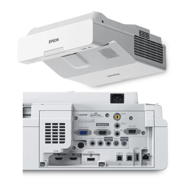 PROYECTOR EPSON BRIGHT LINK 725WI, 4000 LUMENES, WXGA, LASER, INTERACTIVO