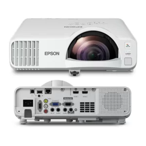 PROYECTOR EPSON LASER POWERLITE L200SW, TIRO CORTO, 3800LUM, WXGA, HDMI, WIRELESS