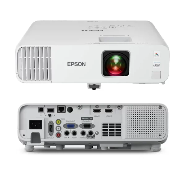 PROYECTOR EPSON LASER POWERLITE L200W,  4200LUM, WXGA, HDMI, RED RJ45
