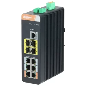 SWITCH INDUSTRIAL GIGABIT 6 PUERTOS POE