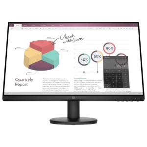 MONITOR HP 23.8", MOD. P24v G4, FHD (1920 x 1080), IPS, 1 HDMI 1.4, VGA, 250 nits