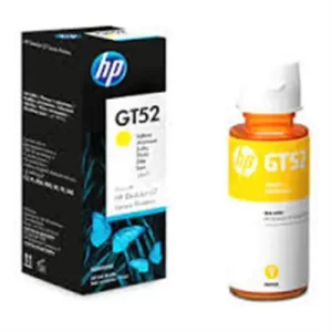 BOTELLA DE TINTA HP COLOR YELLOW GT52 PARA HP GT 5810/5820, INK TANK 315/415,SMART TANK 500/515/530