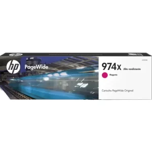 CARTUCHO DE TINTA HP 974 MAGENTA P/PAGEWIDE M477DW