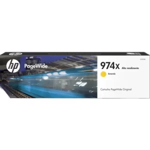 CARTUCHO DE TINTA HP 974 YELLOW P/PAGEWIDE M477DW